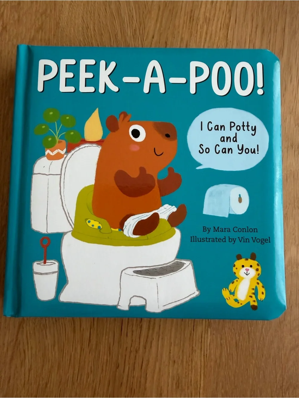 NEW Peek-A-Poo! I Can Potty And So Can You! Children's Book